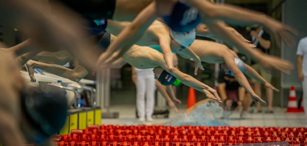 Startsprung in paraschwimmen